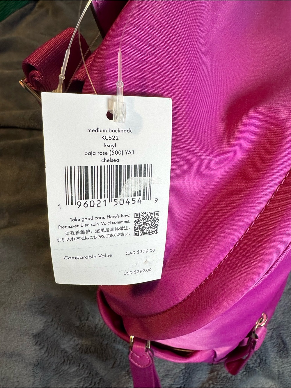 Kate Spade Chelsea Medium Backpack in Baja Rose - Picture 5 of 12